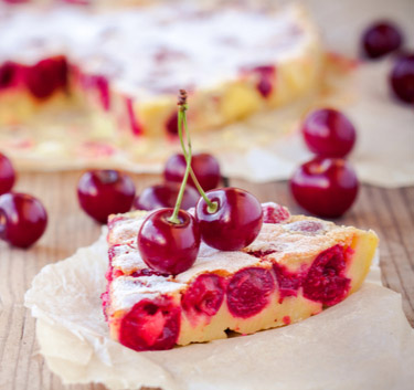 Clafoutis aux cerises Magimix.
